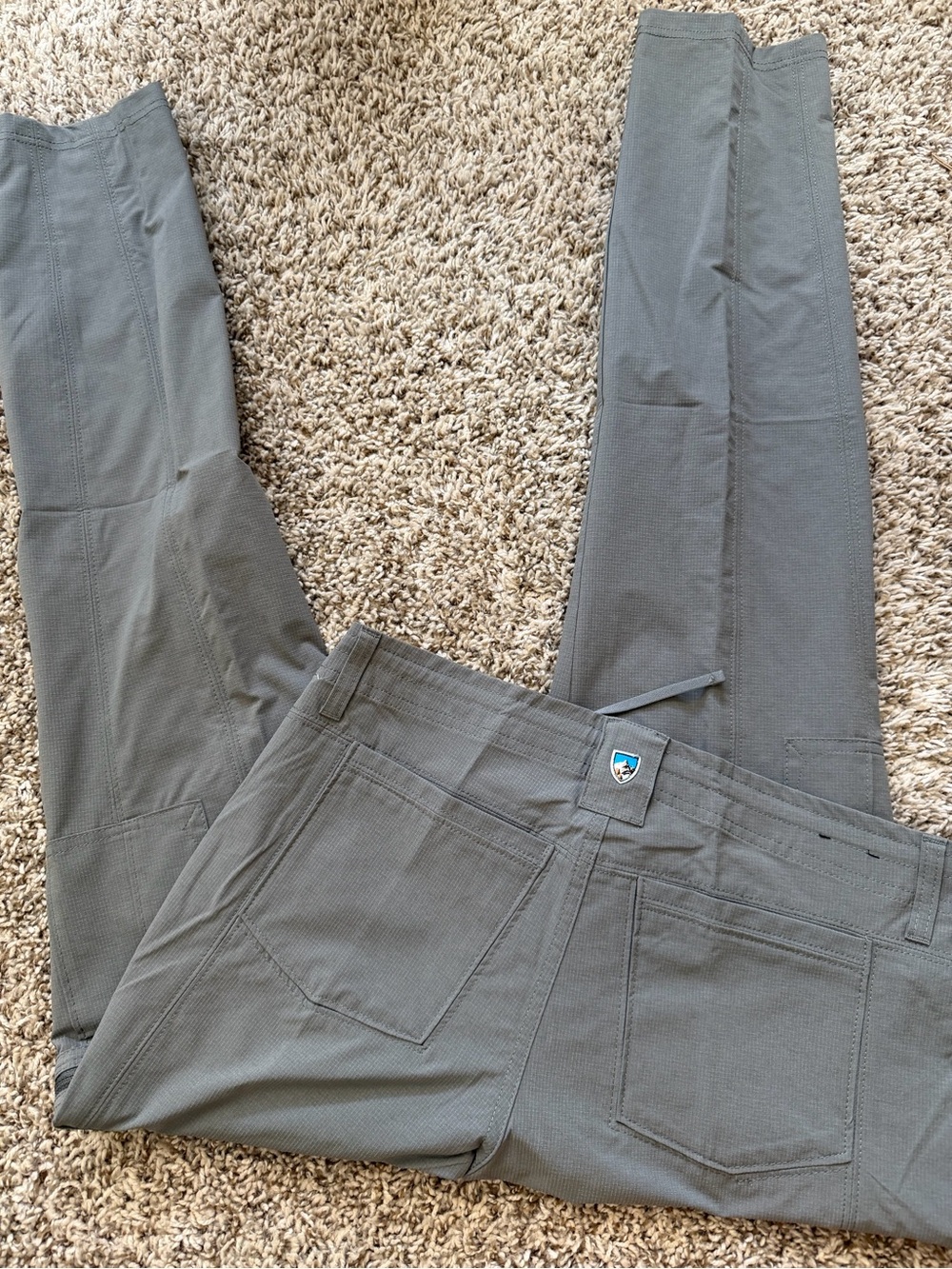 Kuhl Women's Straight Leg Pants in Gray size 8r